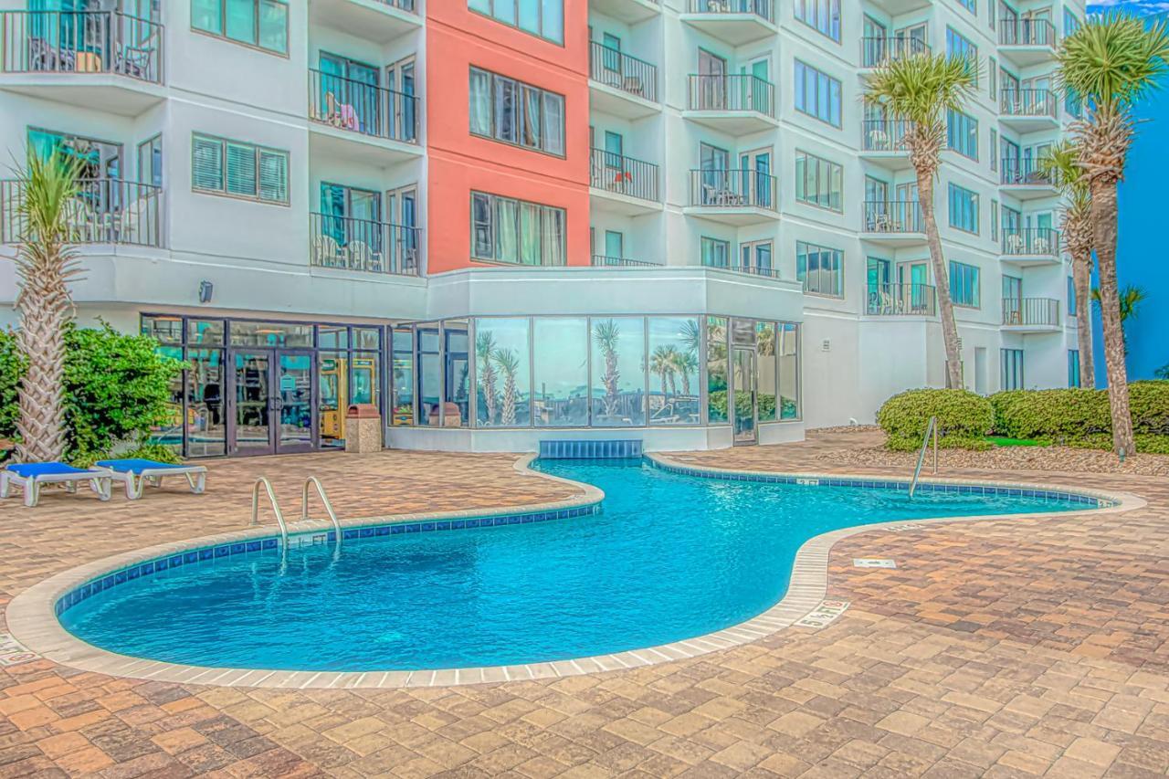 Angled Oceanfront Studio With Incredible Views! Palace Resort 1003 - Sleeps 4 Guests Миртл-Бич Экстерьер фото